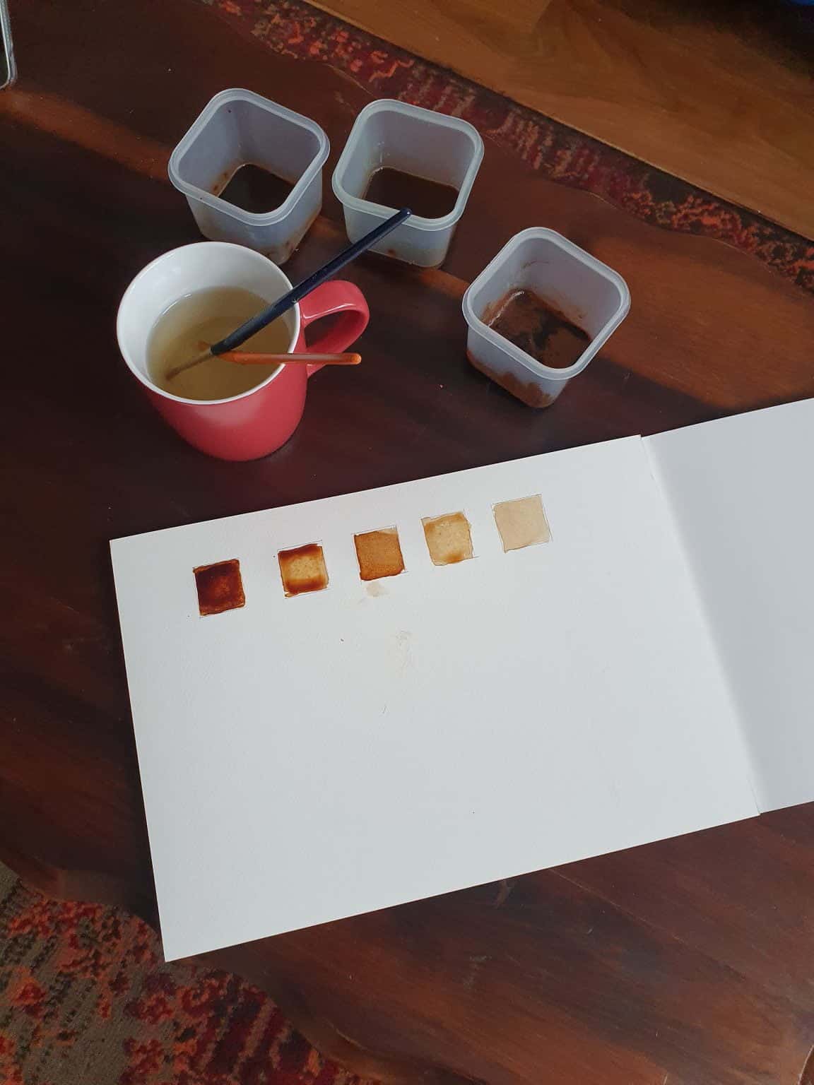How to Stretch Your Creativity: Tips & Tricks for Painting with Coffee ...