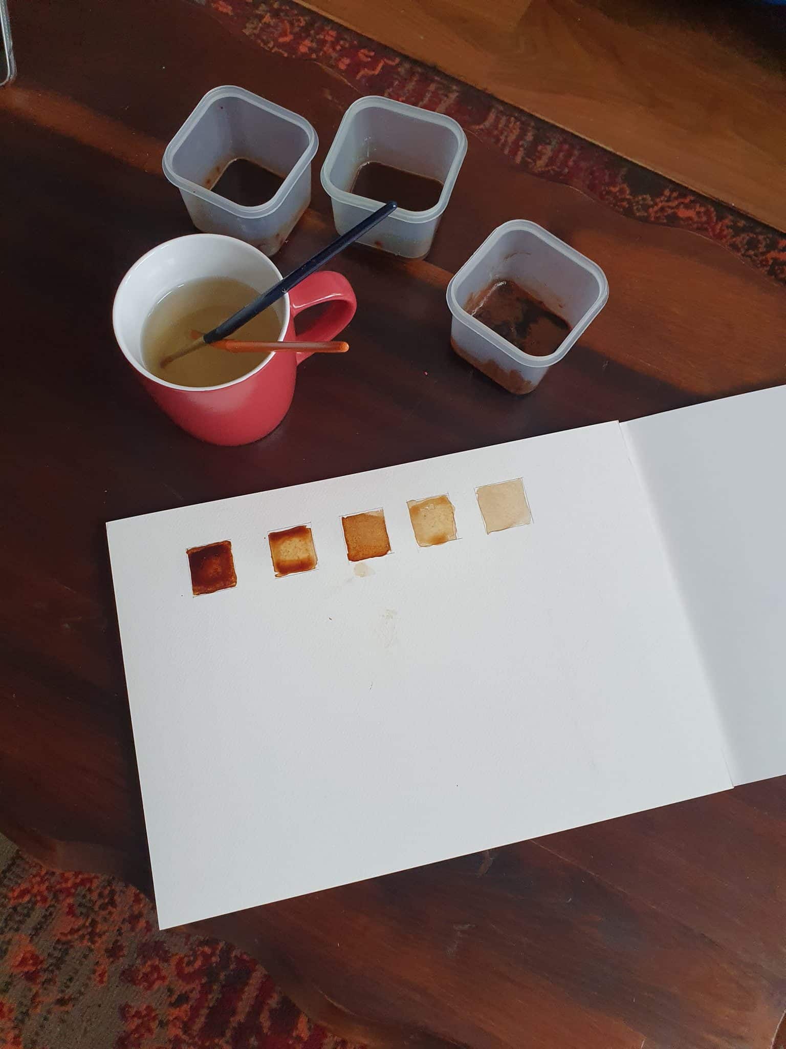 How to Stretch Your Creativity: Tips & Tricks for Painting with Coffee ...