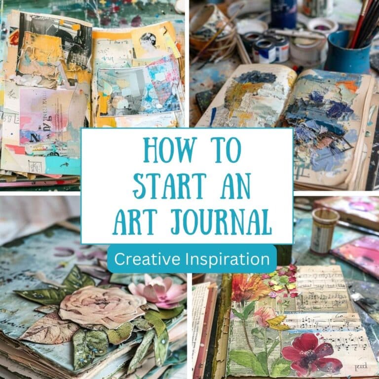 how to start an art journal