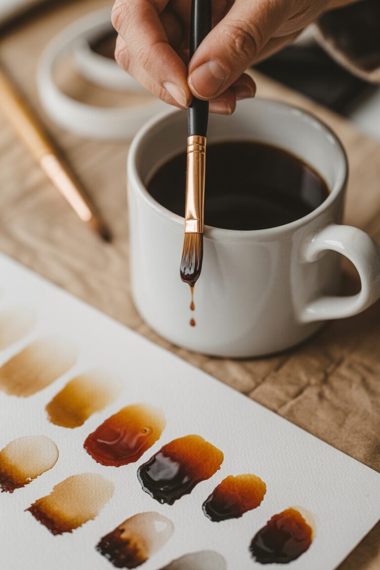 coffee painting ideas 21