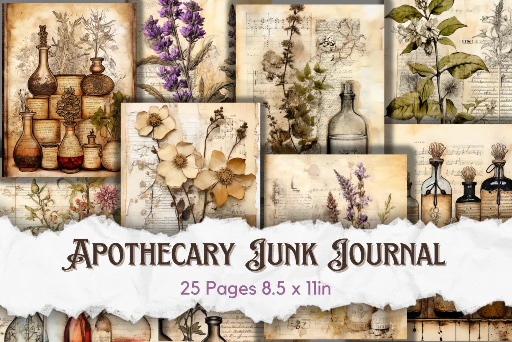 Apothecary Junk Journal Kit