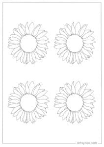 14 Free Sunflower Printables: Gorgeous Templates for your Next Artwork ...