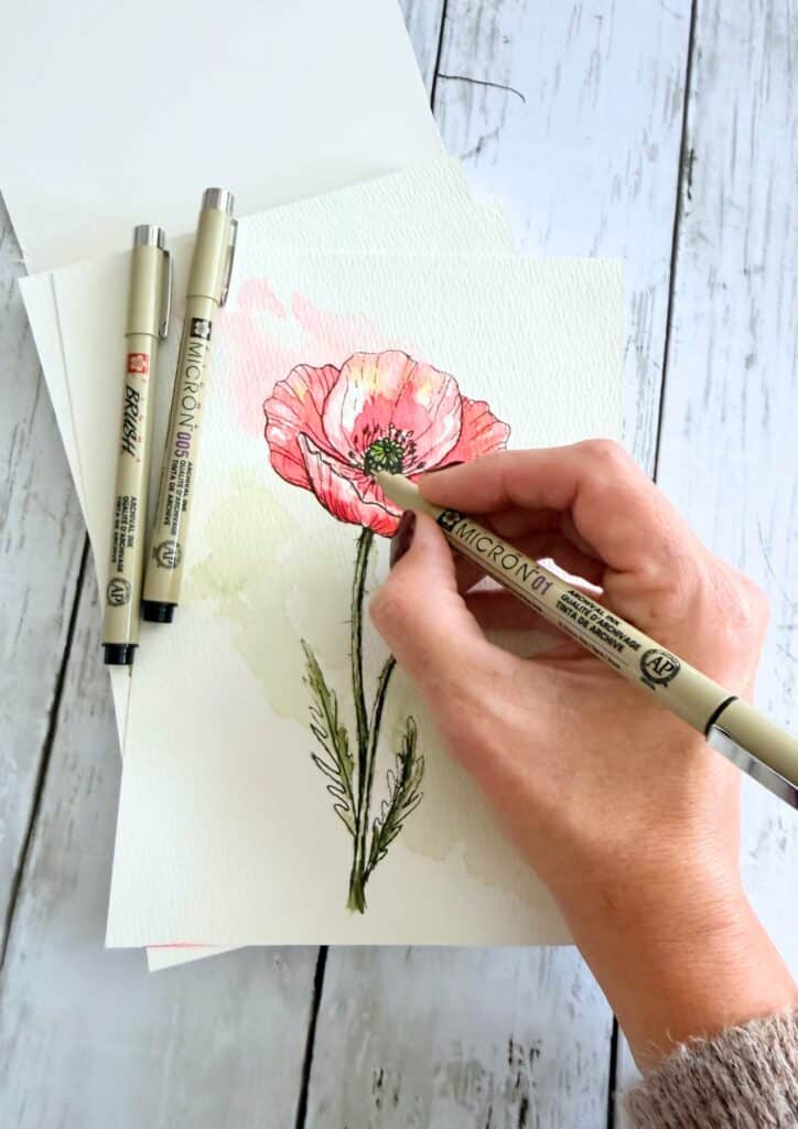 how to use micron pens for beginners