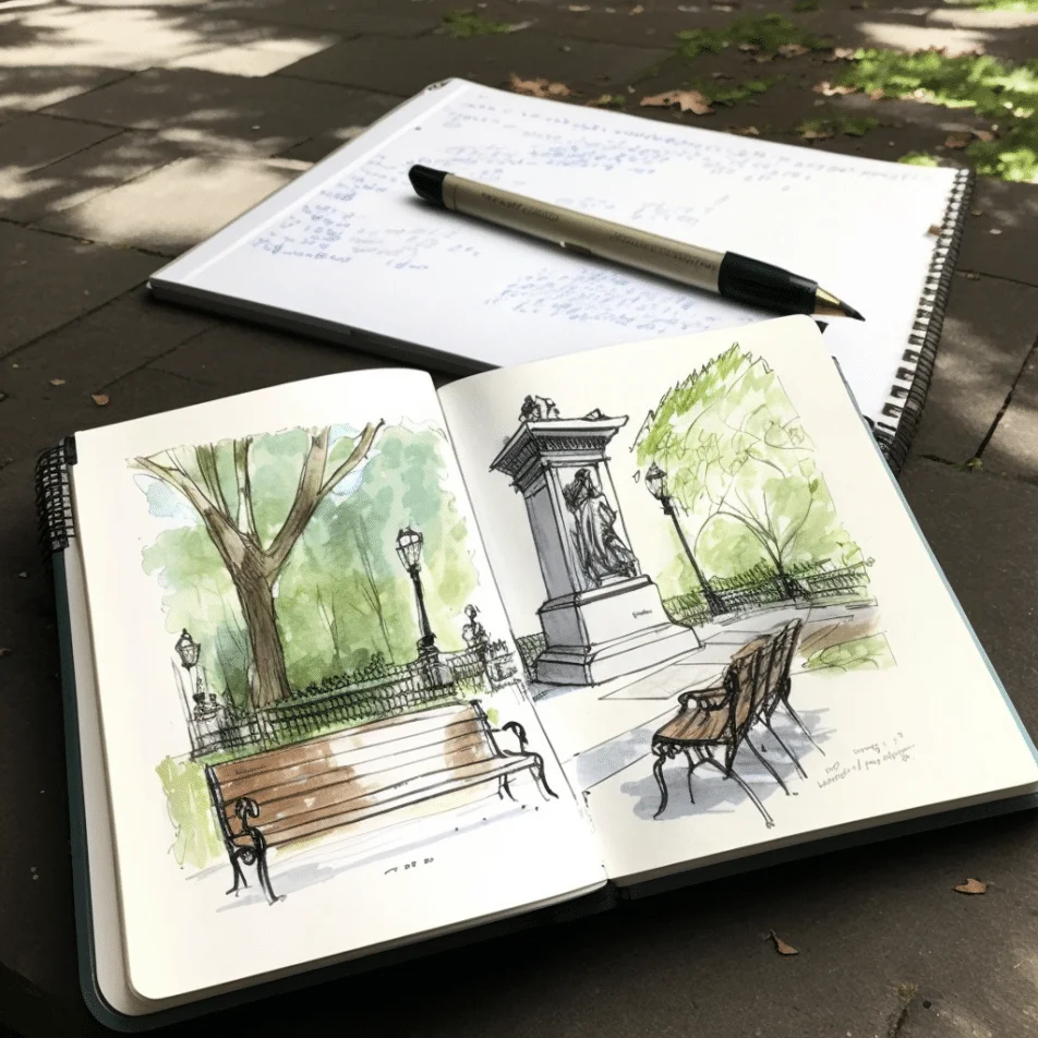 best travel sketchbook for urban sketching