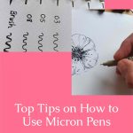 how to use micron pens