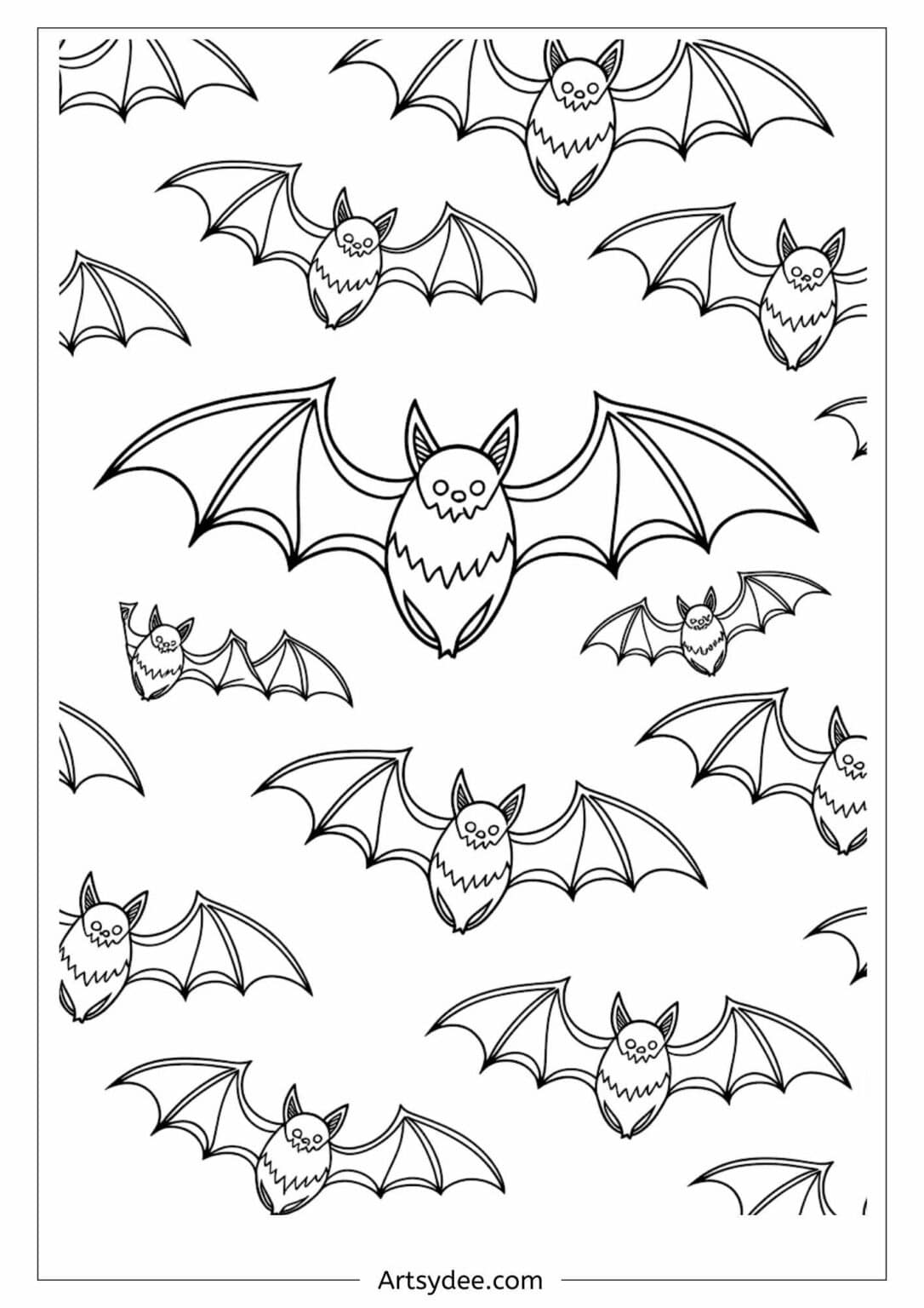 Need a Spooky Bat Template? Check Out These 21+ FREE Printable Bat ...