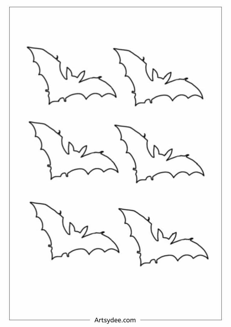 Need a Spooky Bat Template? Check Out These 21+ FREE Printable Bat ...