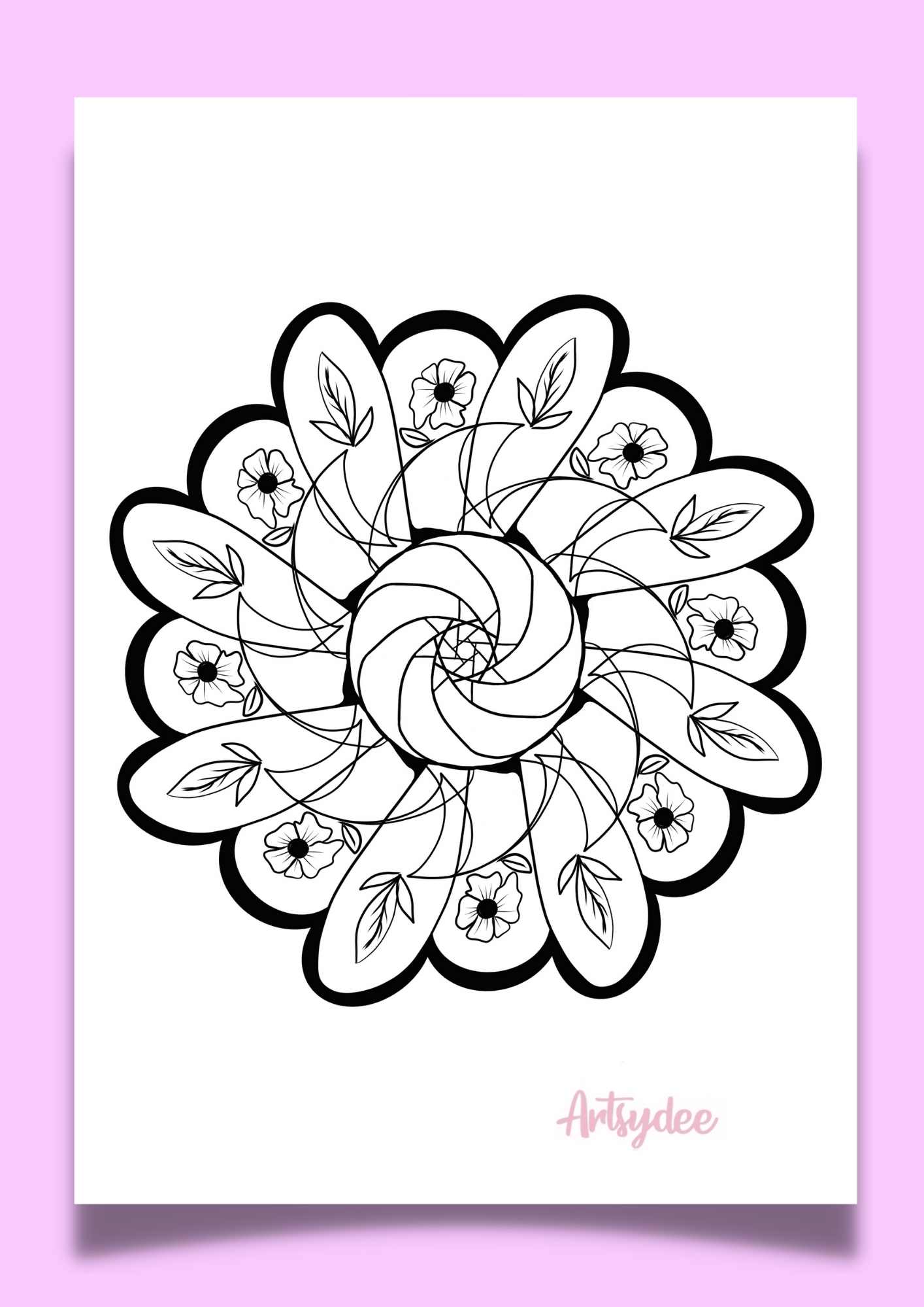 Looking for a Mandala Template? 10 FREE Mystical Mandala Printables to ...