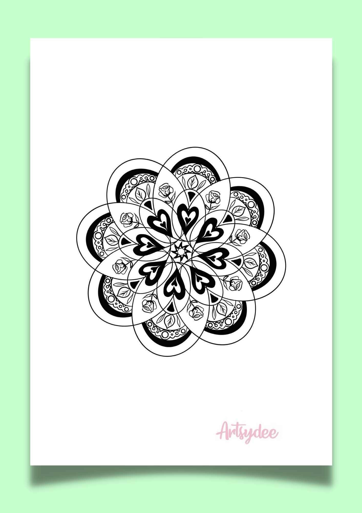 Looking for a Mandala Template? 10 FREE Mystical Mandala Printables to ...