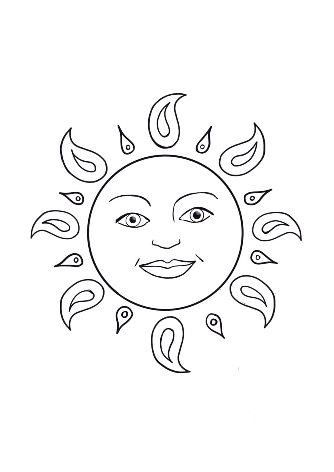 Looking for a Sun Template? 8 FREE Printable Suns to Warm Your Creative ...