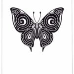 butterfly template