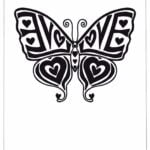 butterfly template