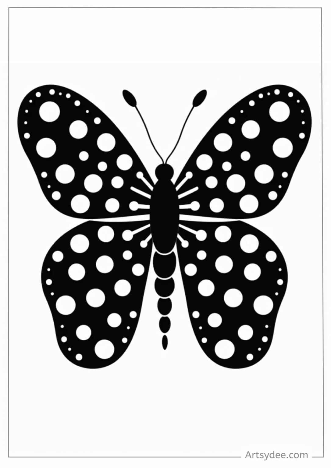 38 FREE Butterfly Stencil Templates: Flutter Into Creativity ...