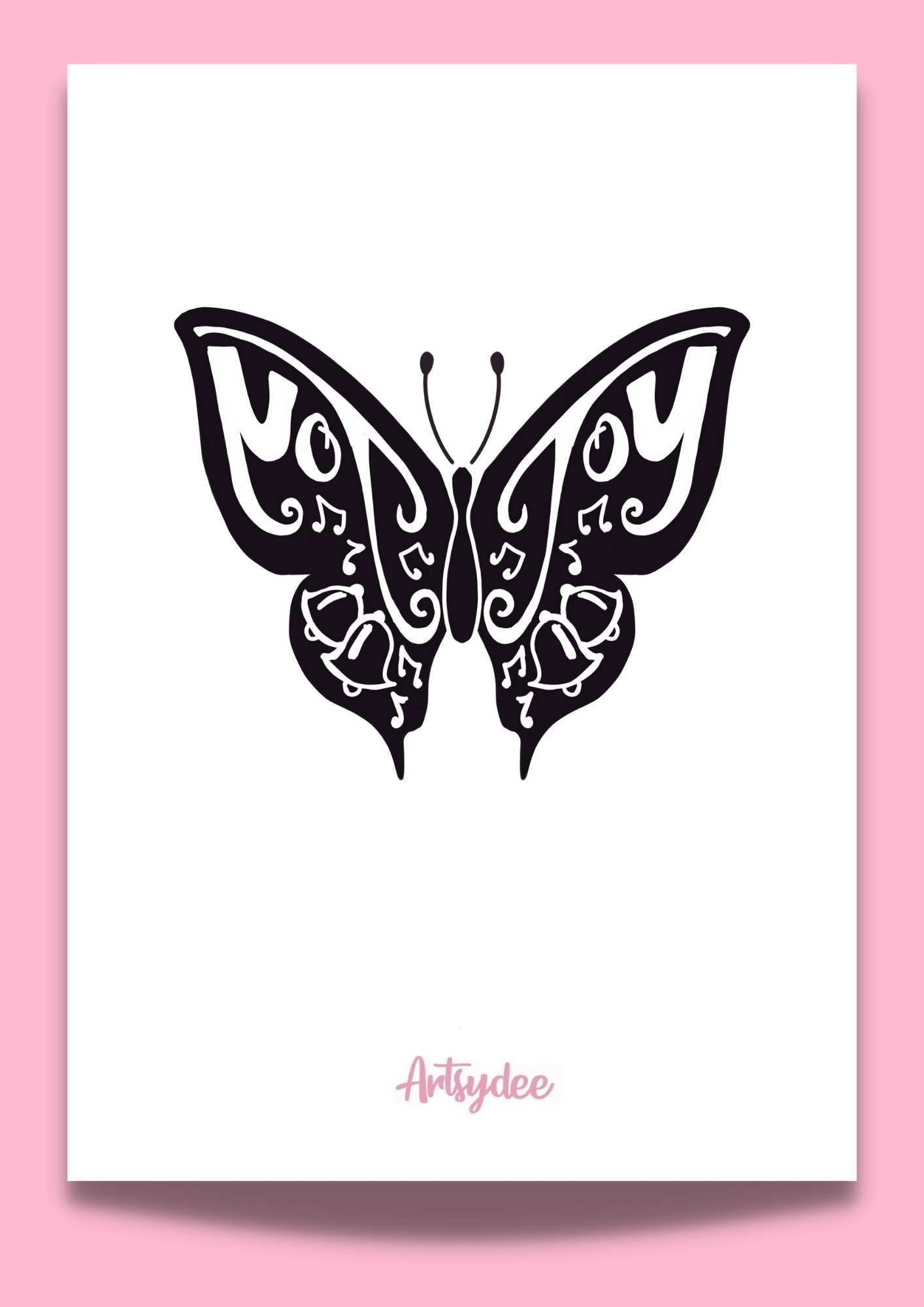 21 Butterfly Stencil Templates | FREE Printables for Your Creative ...