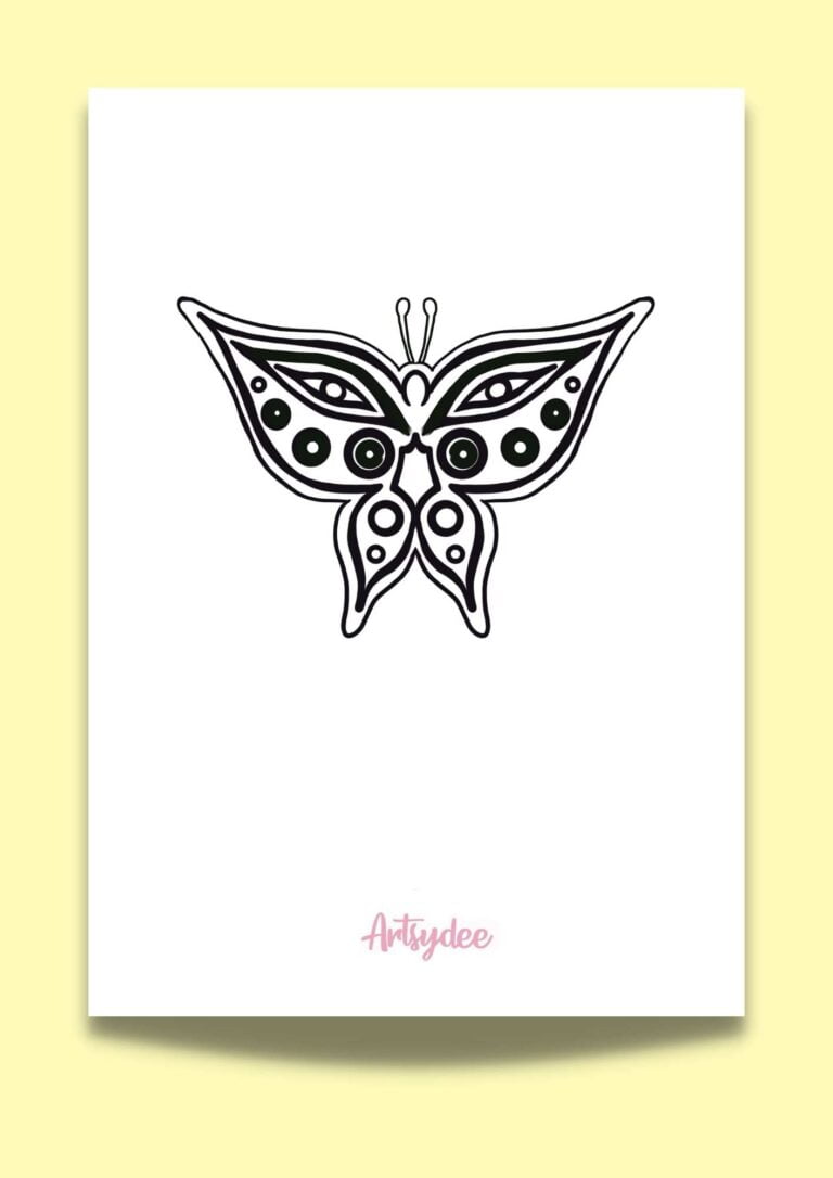21 Butterfly Stencil Templates | FREE Printables for Your Creative ...