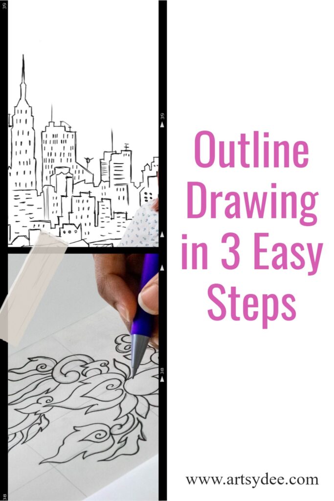 20+ Outline Drawing Ideas & How To Create Your Own Artsydee Drawing