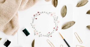 How to Draw a Wreath in 7 Easy Steps!