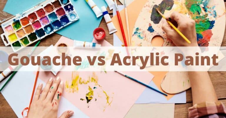 Gouache vs Acrylic Paint featured image