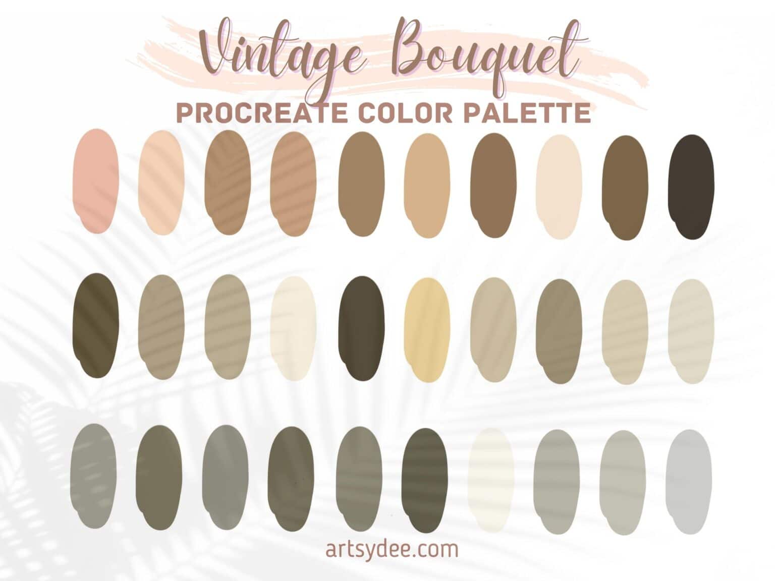 5 Free Skin Tone Collections | Skin Color Palette Procreate - Artsydee ...