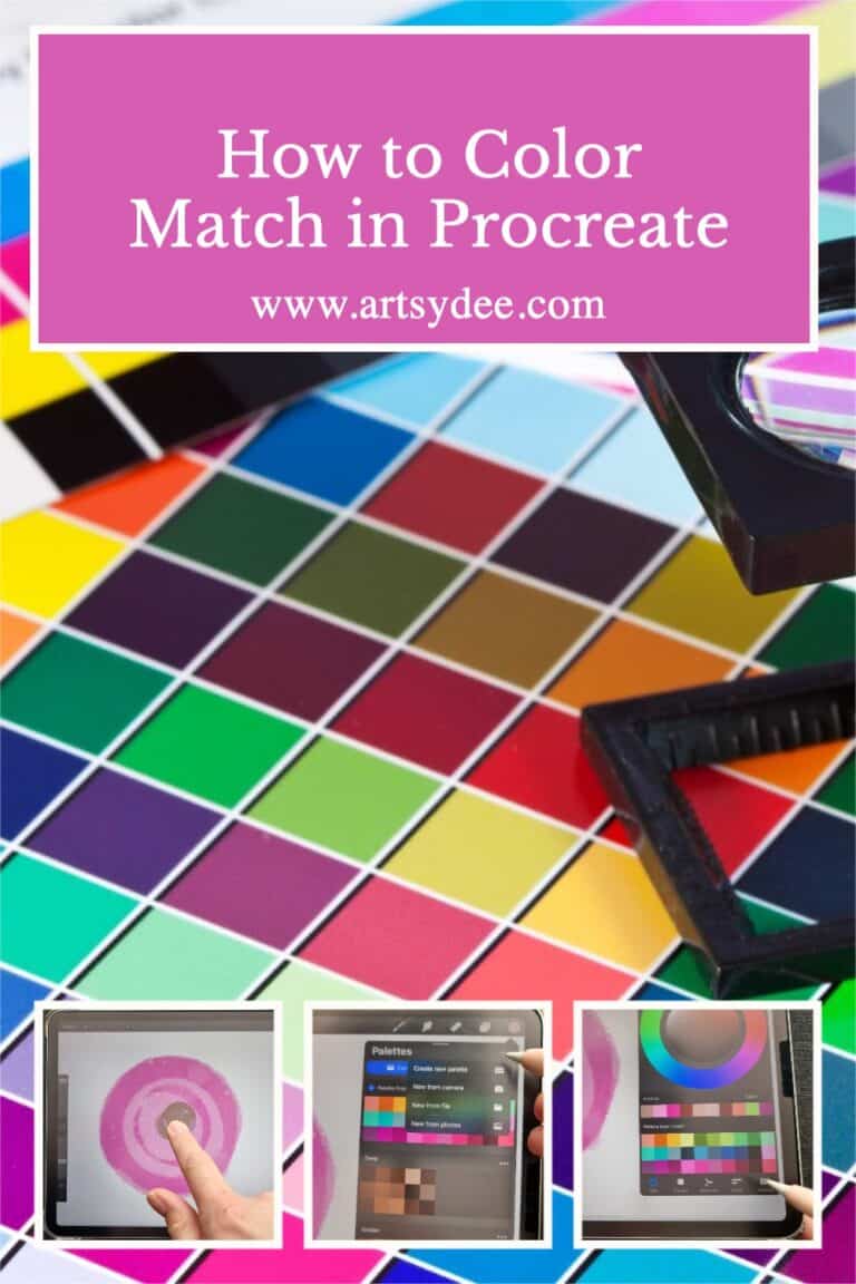 How to color match in Procreate 9 Easy Tips (2023) Artsydee