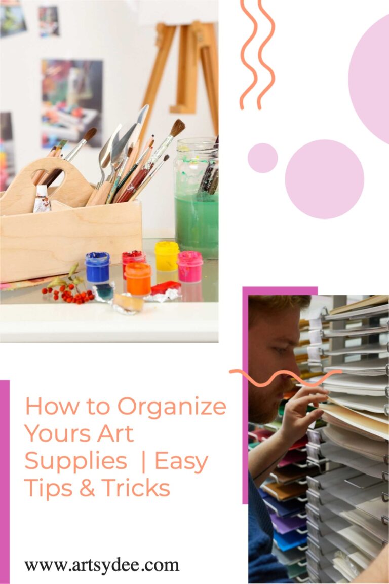 How to Organize Art Supplies The Ultimate Guide (2023) Artsydee