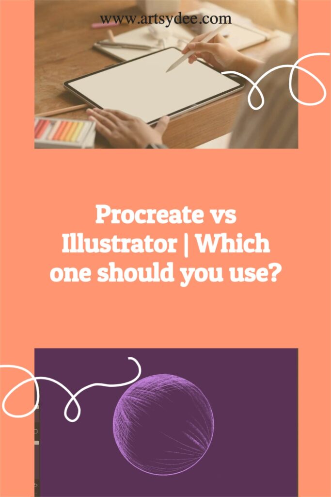 Procreate vs Illustrator What's the best app to use? (2023) Artsydee Drawing, Painting