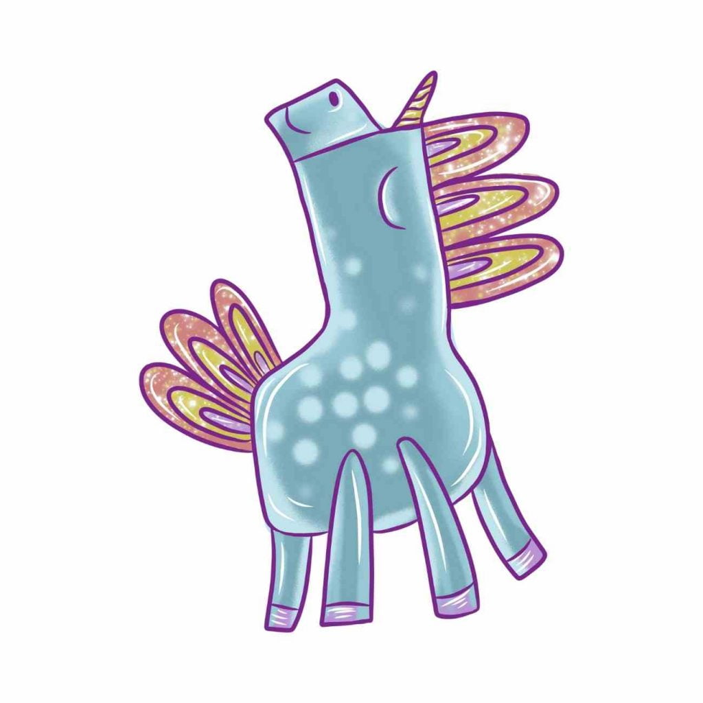 cute unicorn design to draw