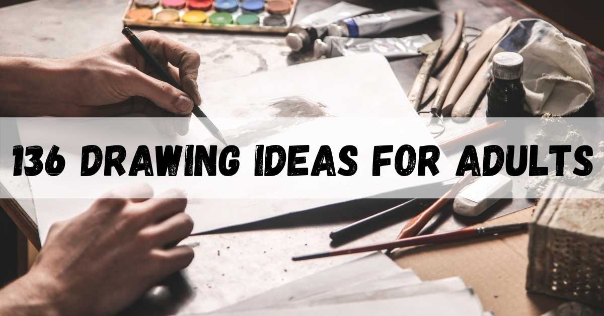 136 Drawing Ideas for Adults featured image