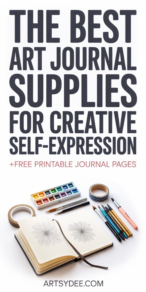 art journal supplies