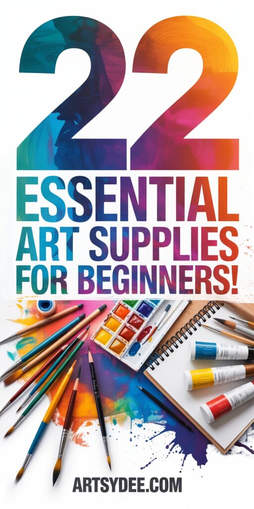 beginner art supplies