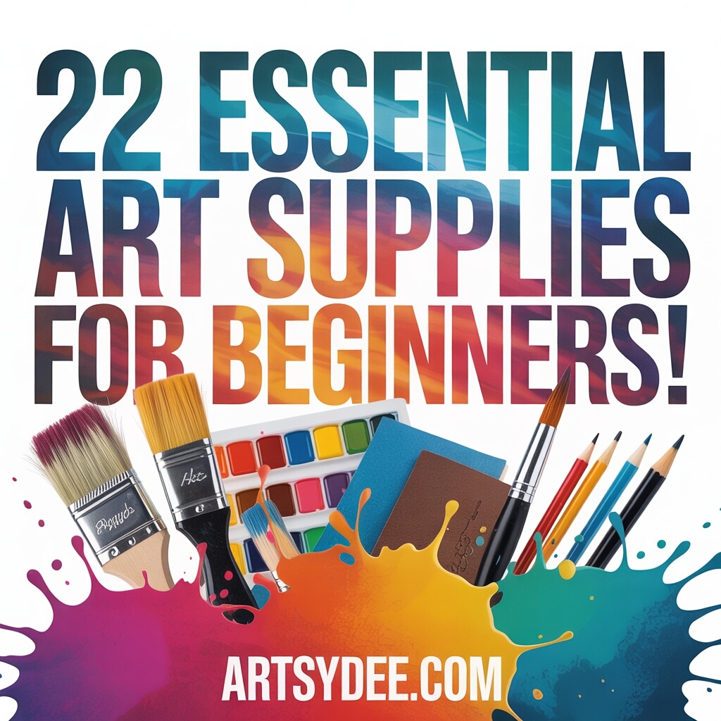 beginner art supplies