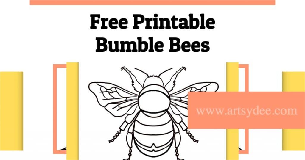 Free-Printable-Bumble-Bees 4
