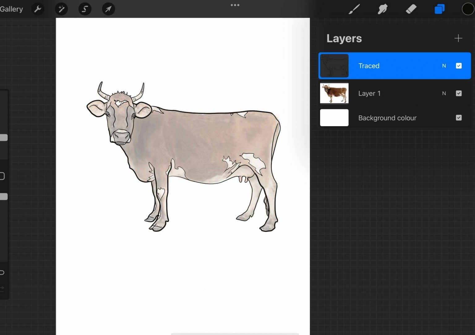 How To Trace On Procreate in 11 Easy Steps Artsydee Drawing