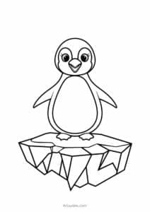 18 Free Printable Penguin Templates for Watercolor &amp; Coloring Fun ...