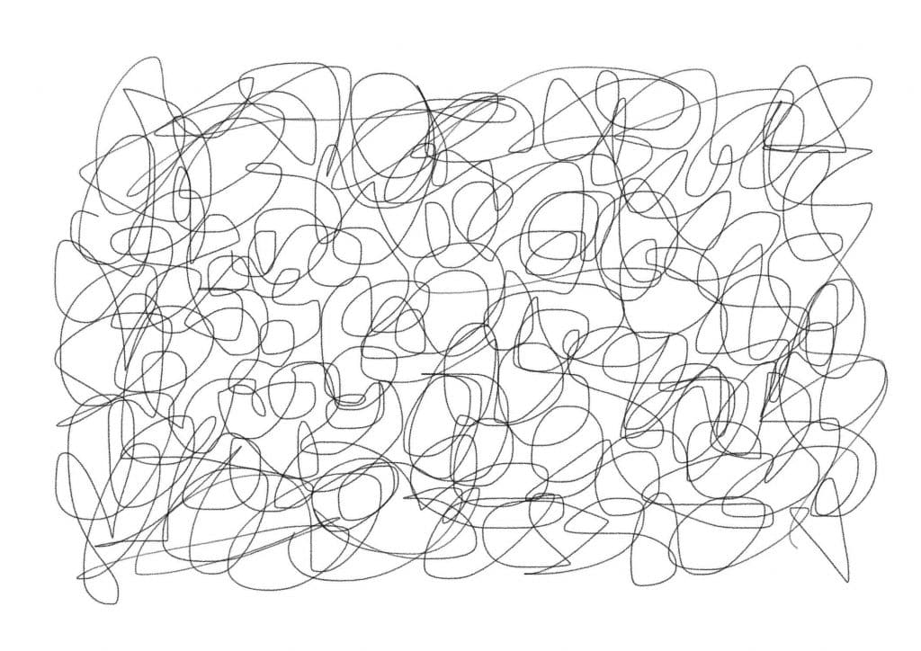 scribbling texture