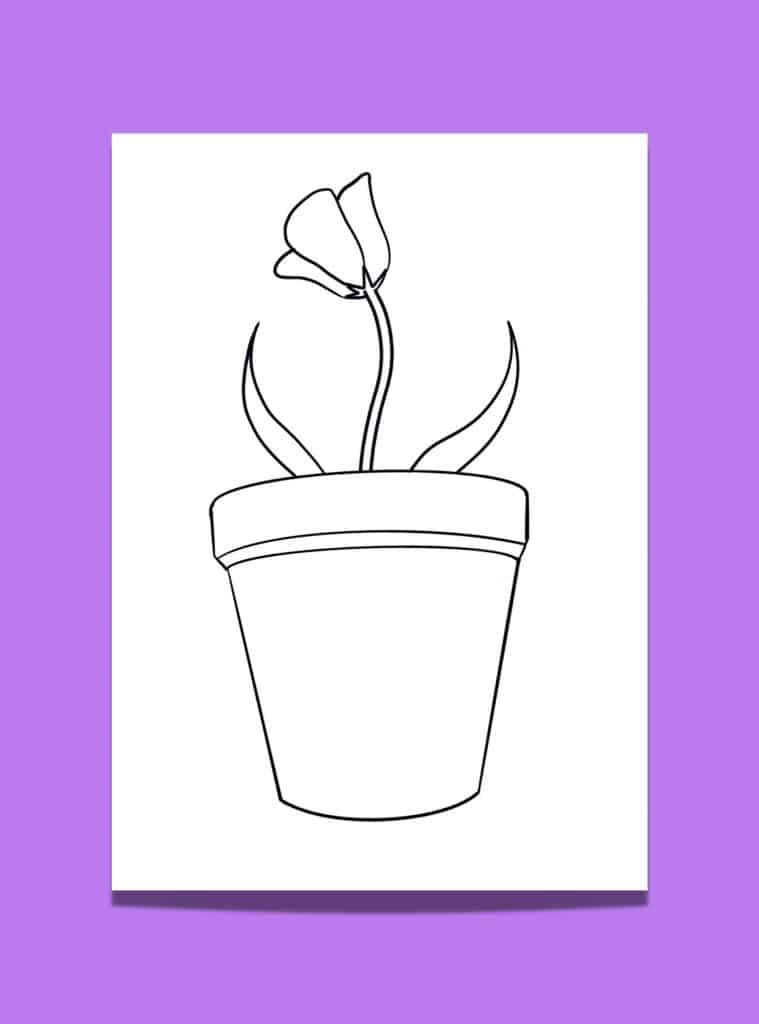 flower pot template