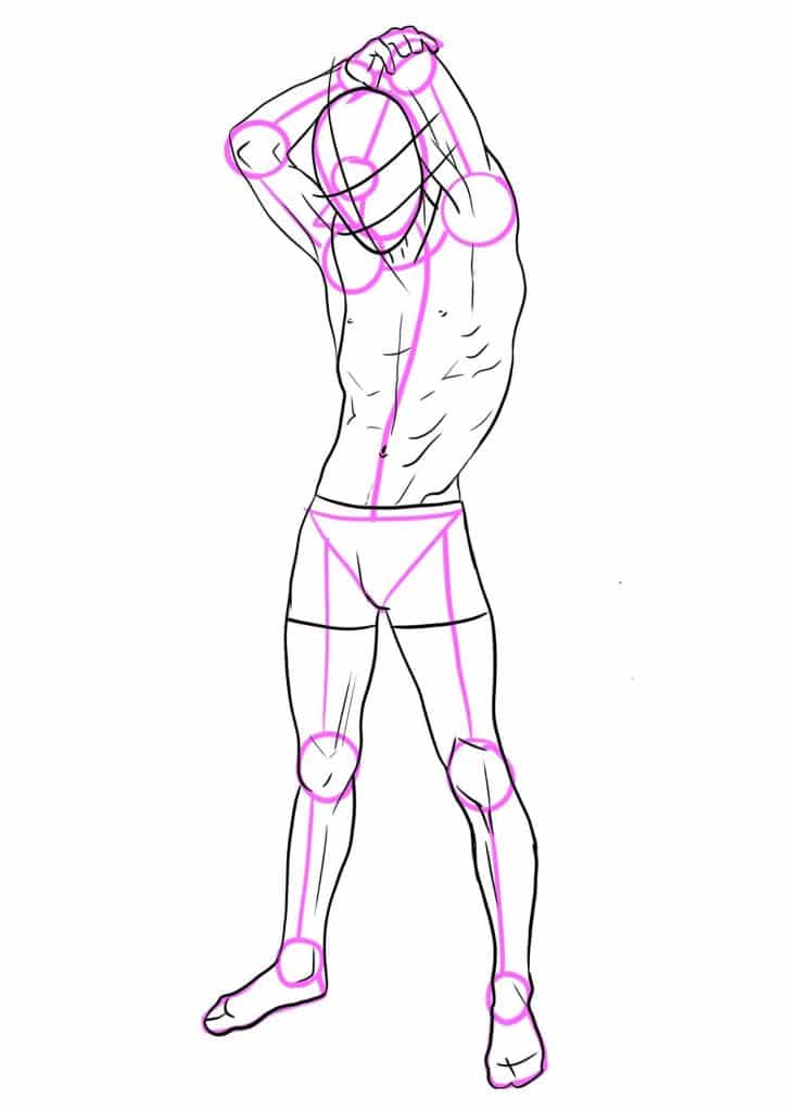 male standing figure standing poses reference 2