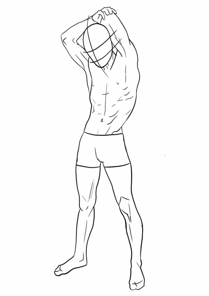 male standing figure standing poses reference 2