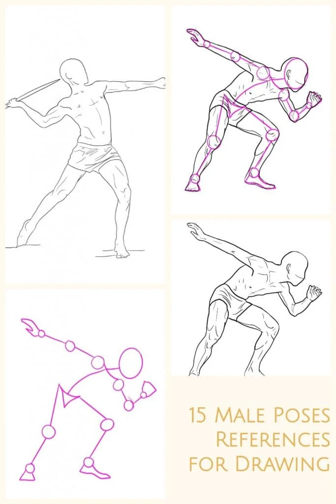 male body template - Clip Art Library