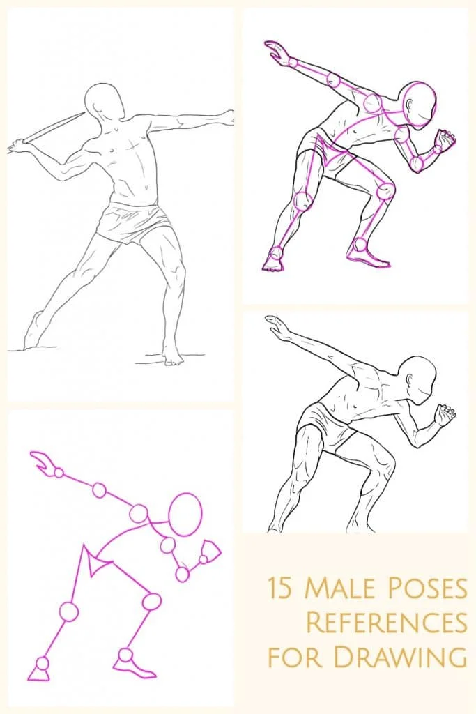 Drawing Poses Body References  HowtoArtcom