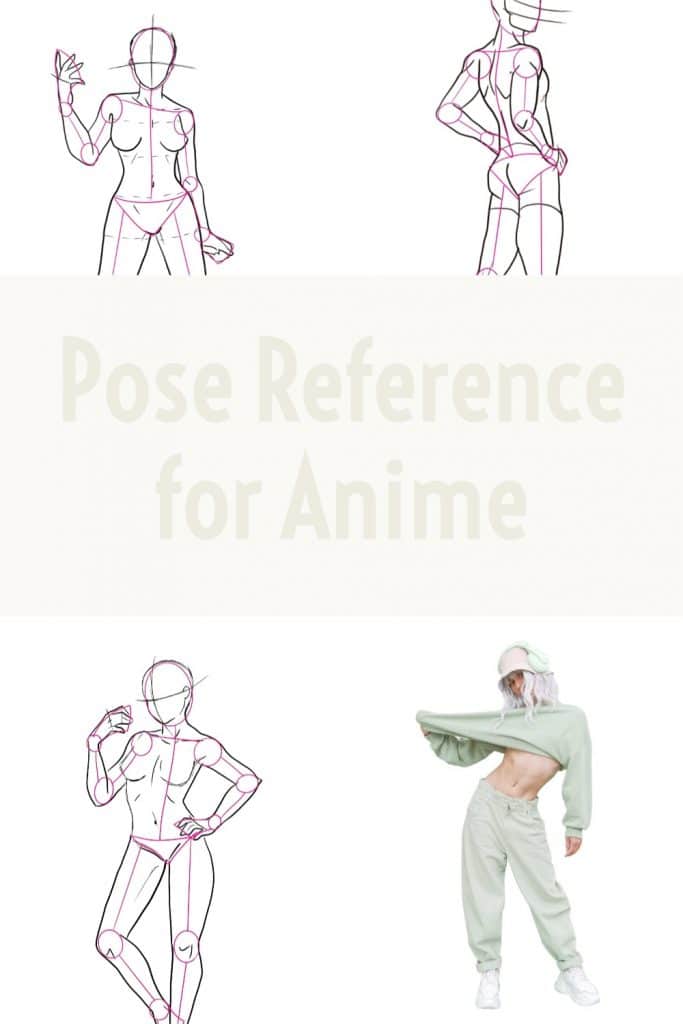 How to Draw Anime Poses - Anime Girl, Body, Cute Poses