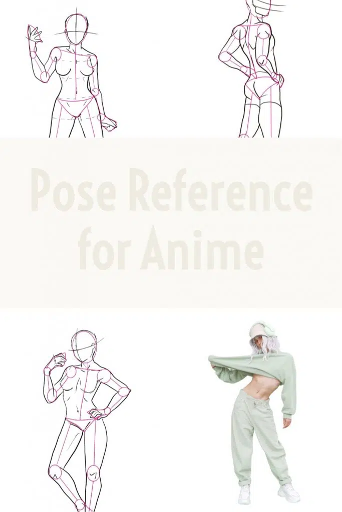 Cute Anime Pose References to Level Up Your Drawing  LUNAR  MIMI