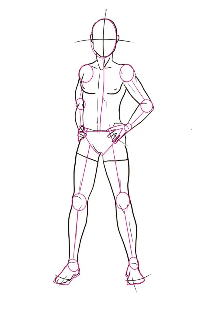 How to Draw Anime Body Proportions  Easy Step by Step Tutorial