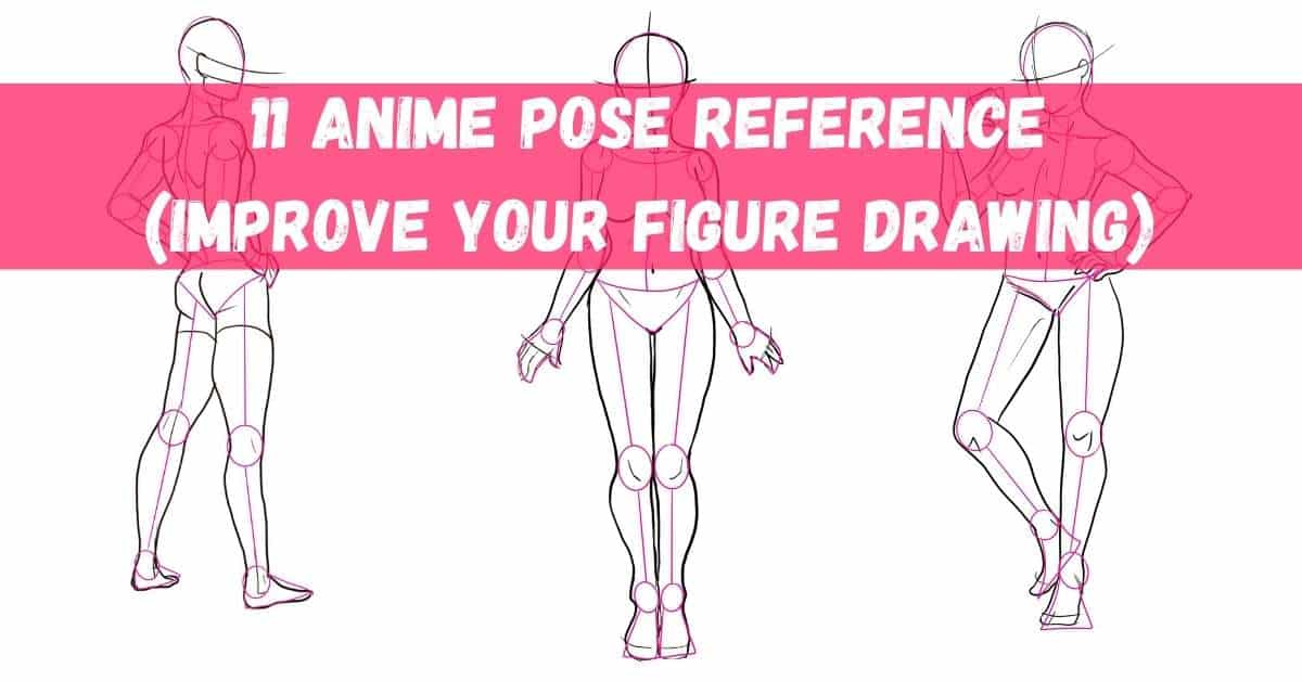 anime reference poses - Anime Bases .INFO