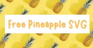 Free Fruity Pineapple SVG