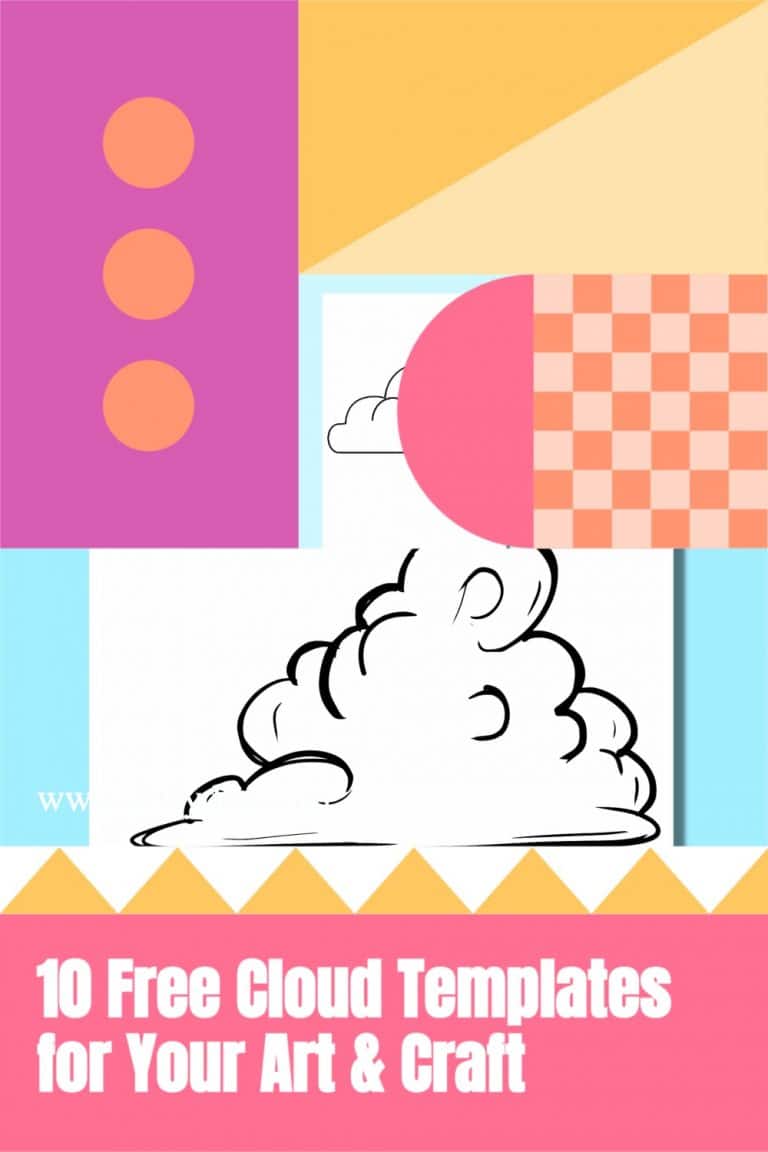 Looking for a cloud template 10 free printable cloud templates for