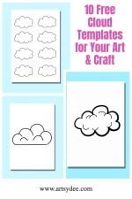 Looking for a Cloud Template? 10 Free Printable Cloud Templates for ...