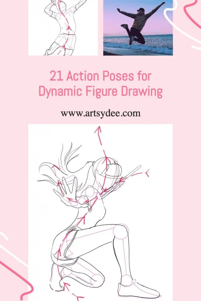 Not my content QUESTION How does one make it easier to draw different  dynamic poses from imagination does anyone do that from mind or is it  always more than likely from reference