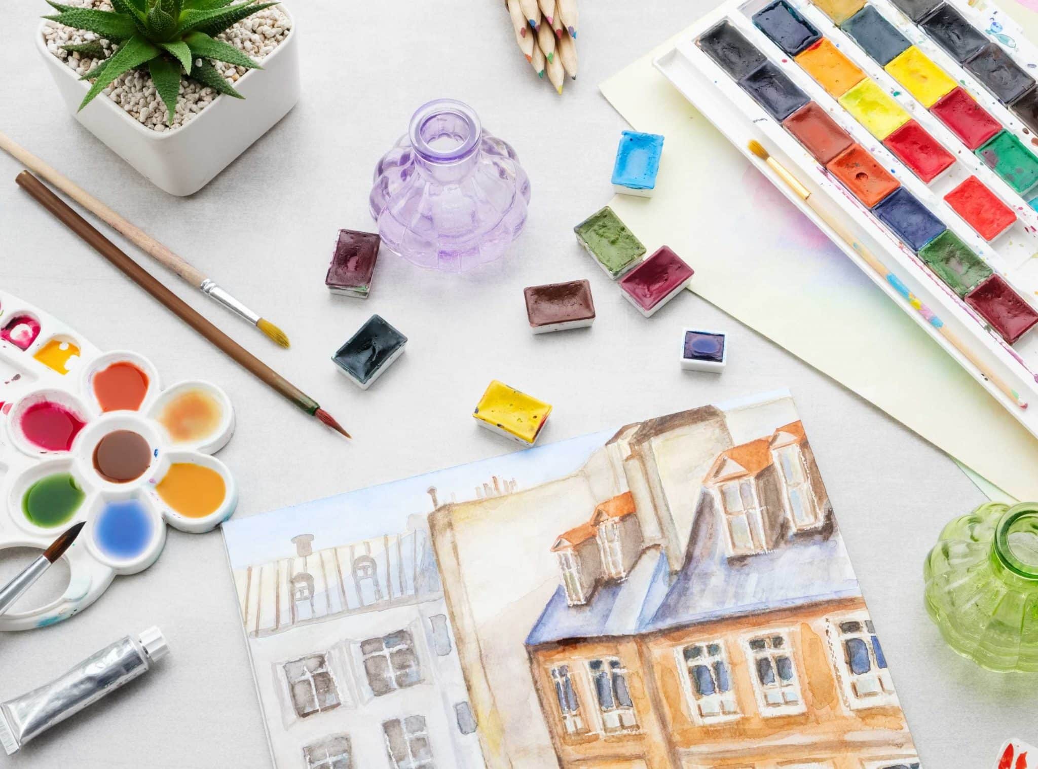 The Best Paper for Gouache Painting Which Surfaces Work Best and How