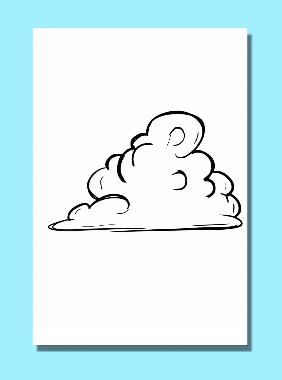 Looking for a cloud template 10 free printable cloud templates for